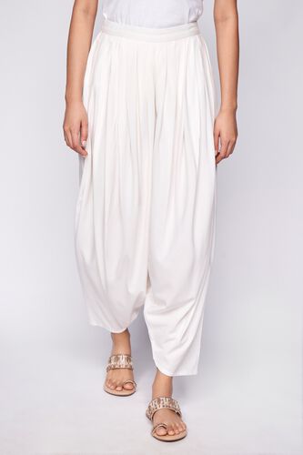 2 - White Solid Tapered Bottom, image 2