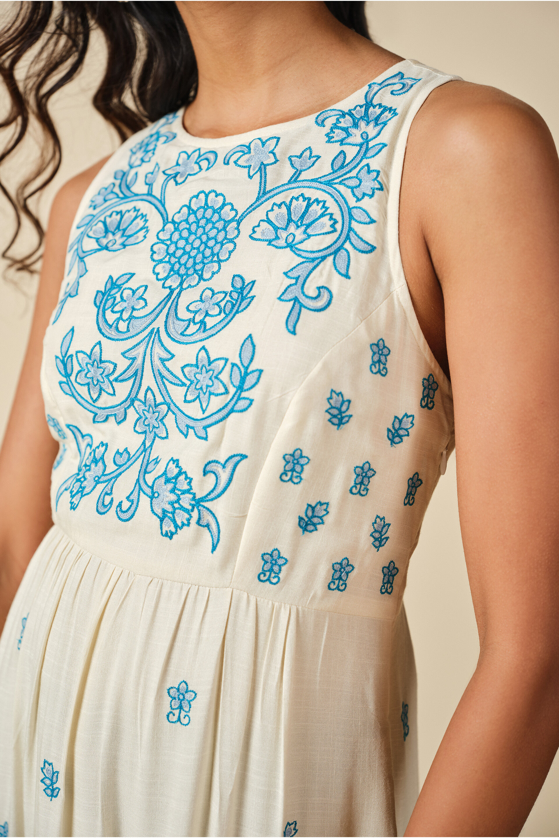 Mast Mausam Maxi Dress, White, image 3