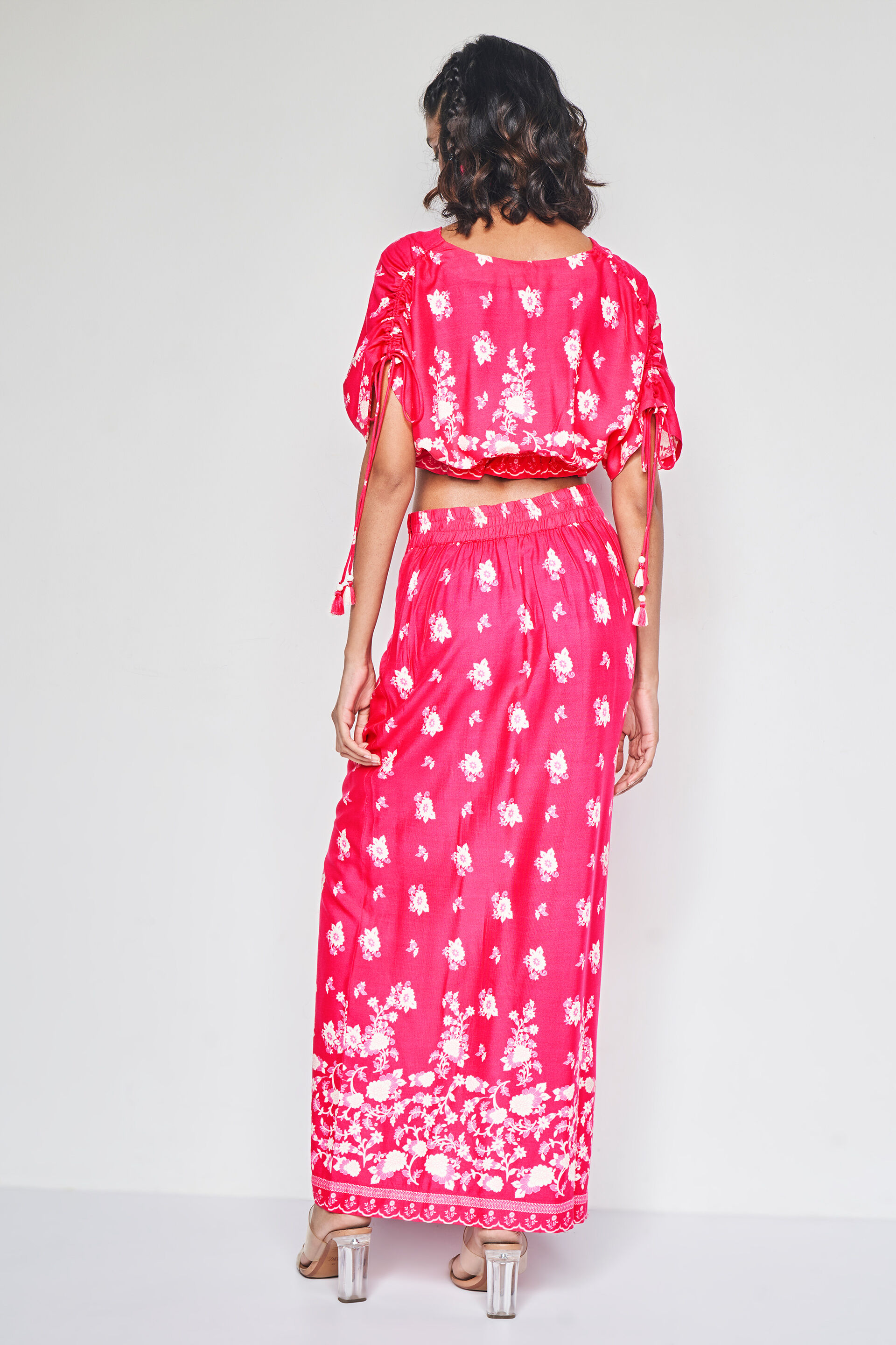 Gulabi Geet Co-ords Set, Pink, image 8