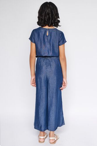 5 - Midnight Blue Embroidered Solid Suit, image 5