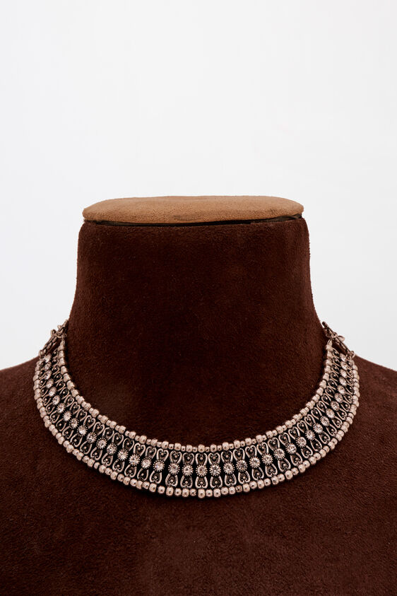 Silver Necklace, , image 1