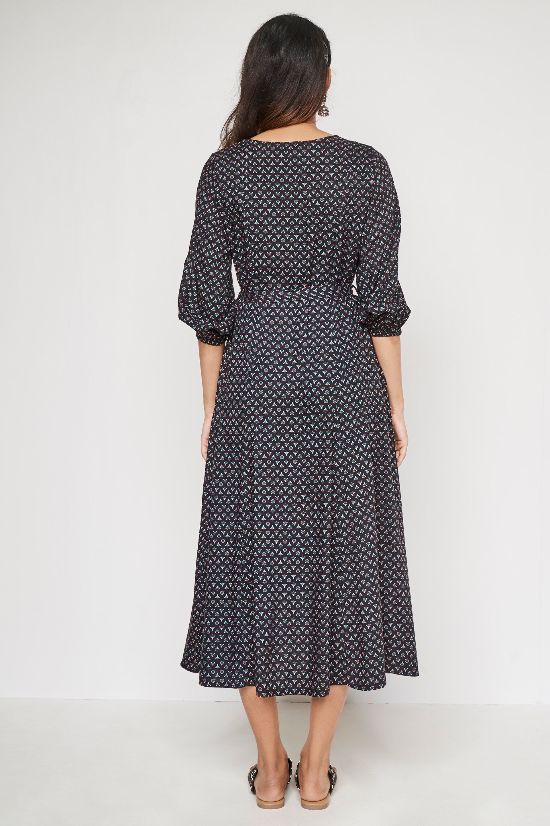 Global desi cheap black dress