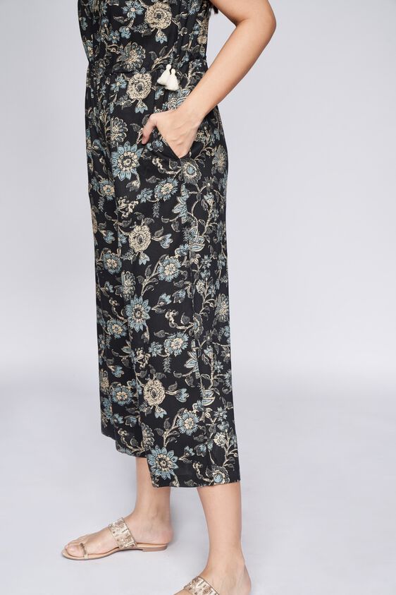 6 - Black Floral Jump Suit, image 6