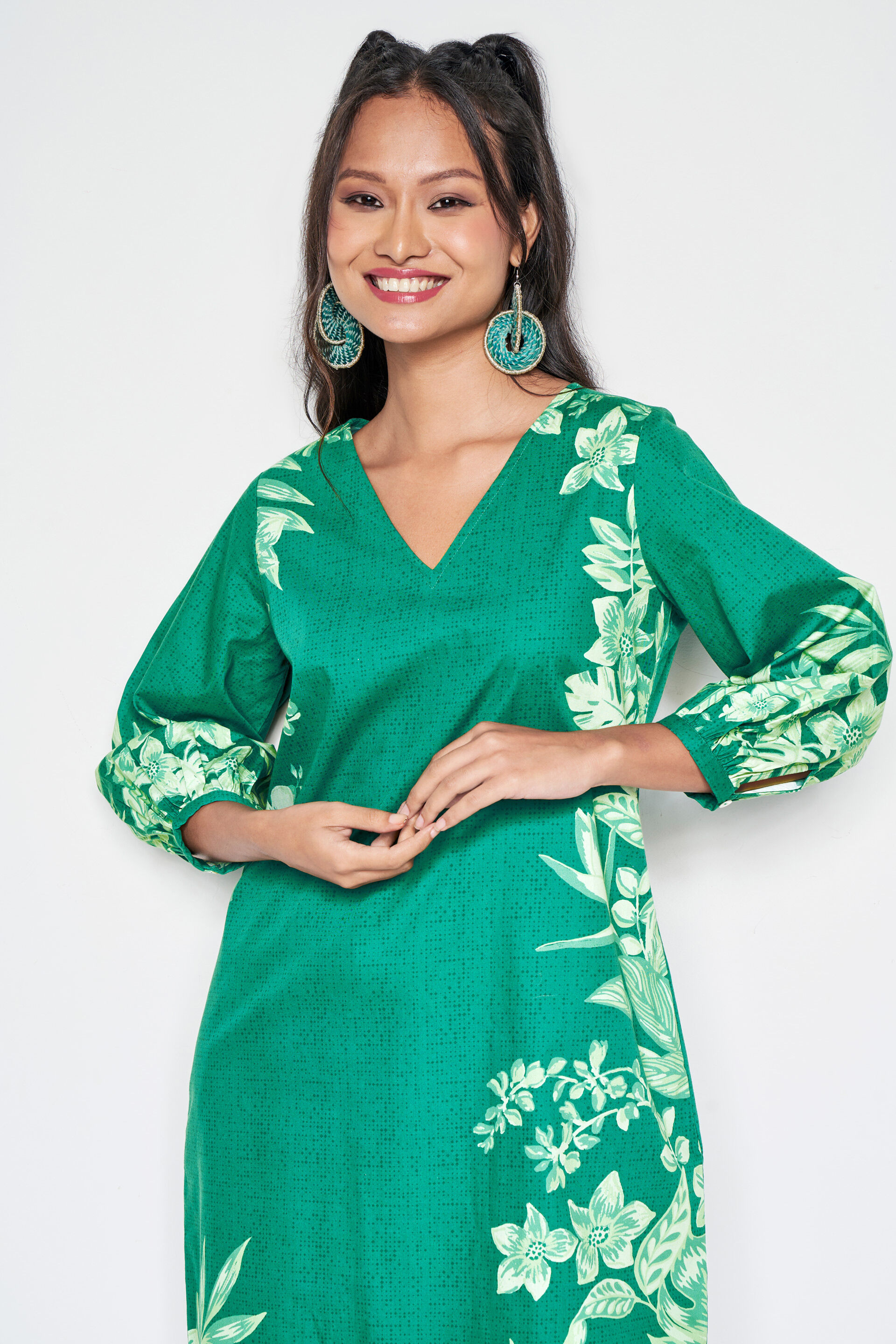 The Queen Bee Dress, Green, image 6