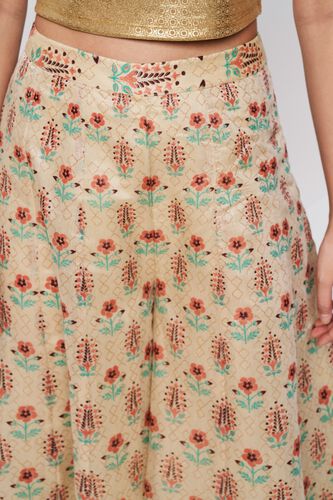 3 - Beige Ethnic Motifs Sharara, image 3