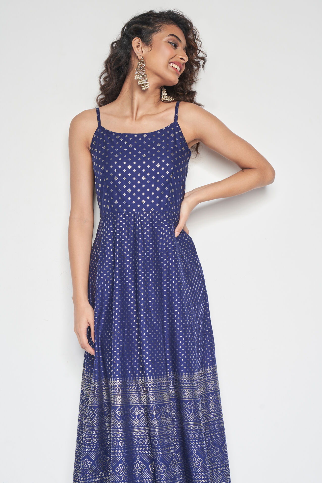 Neelima maxi dress, Dark Blue, image 9
