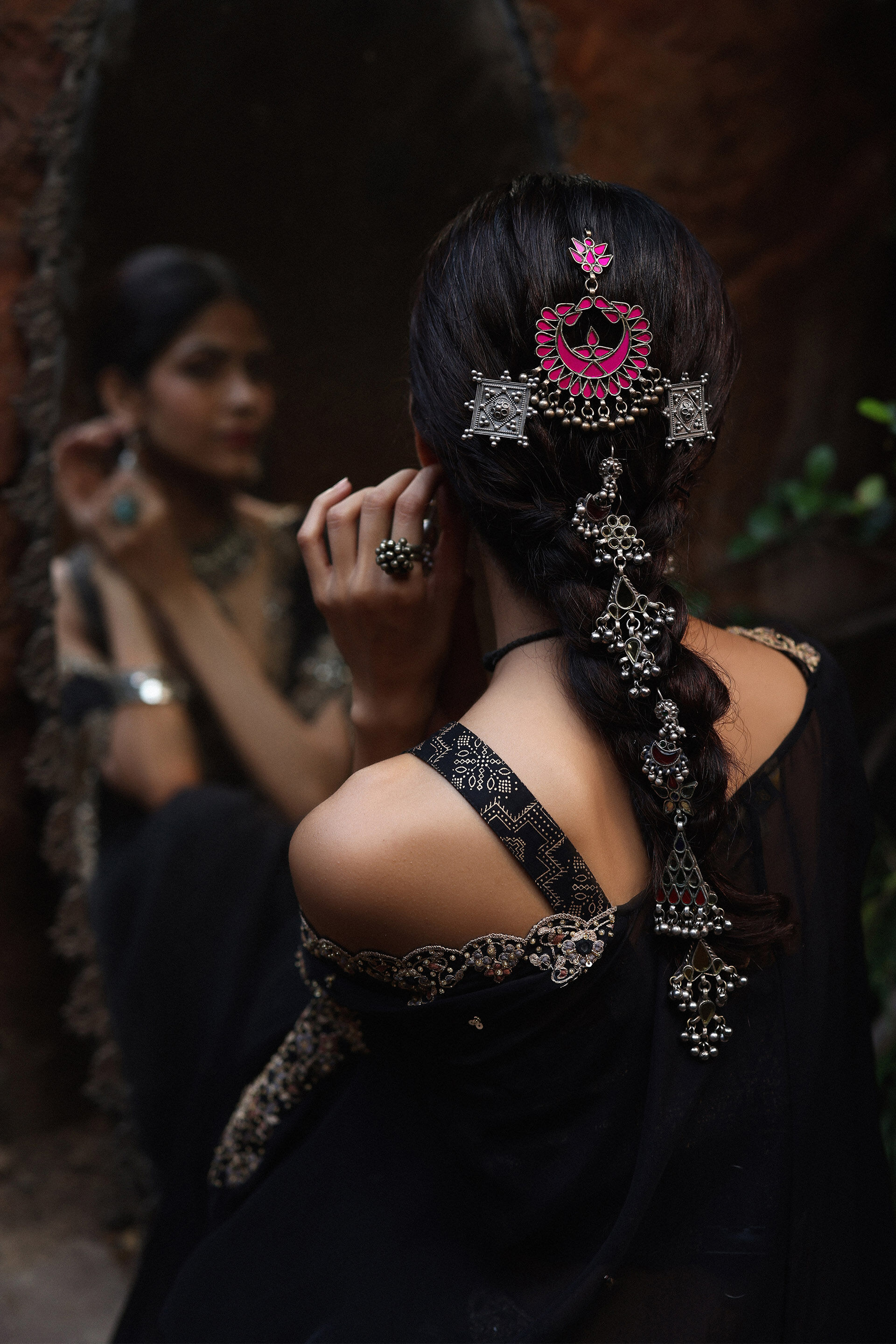 Shayra Co-ord Set, Black, image 4