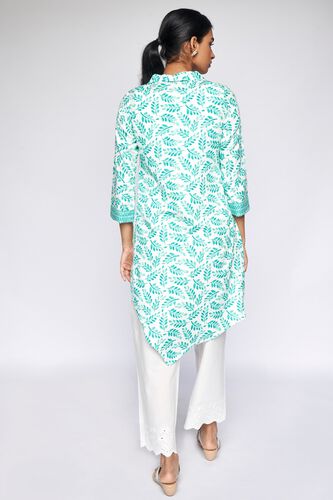 5 - Mint Floral A-Line Tunic, image 6