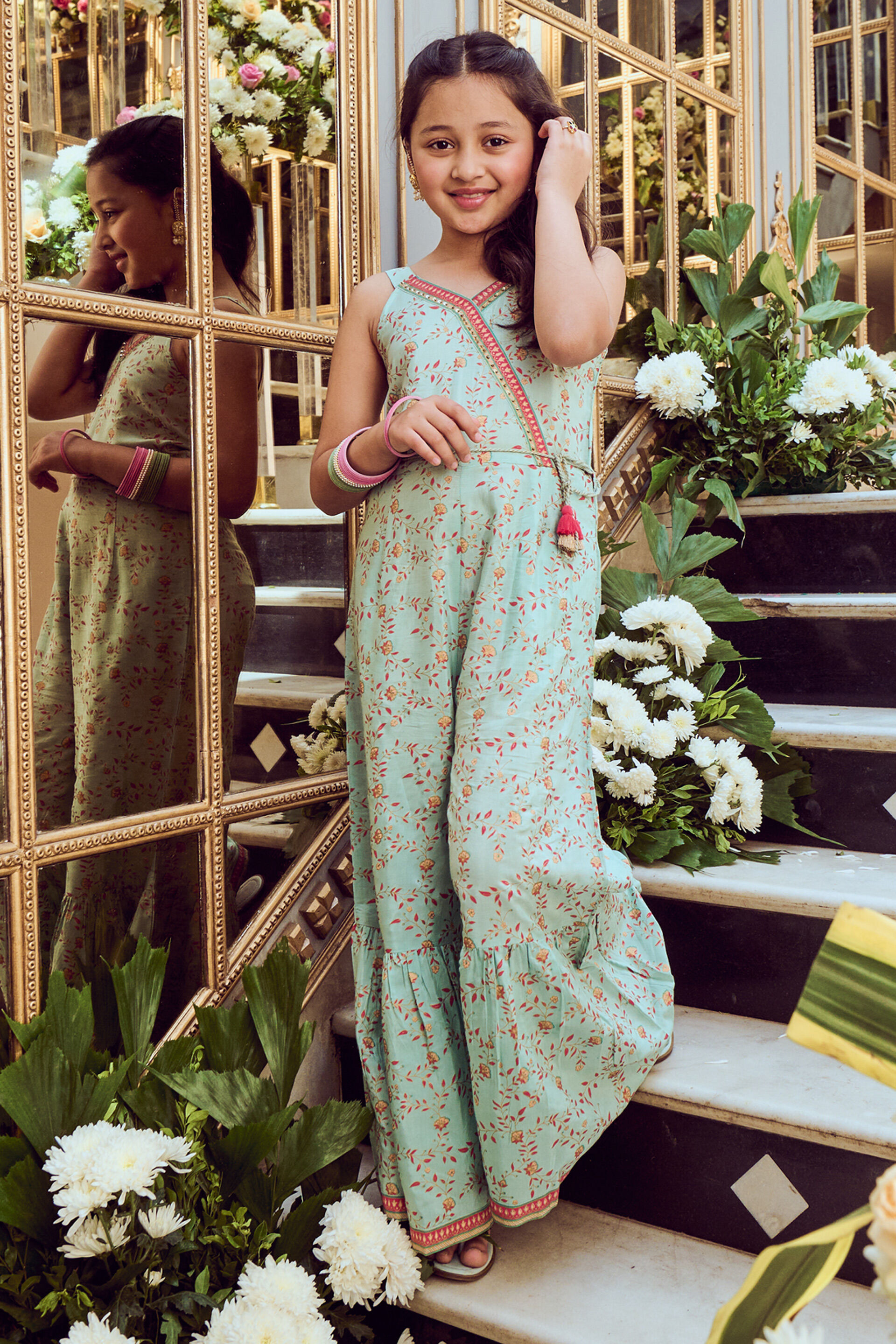 Girls Festive Wear Explore Elegant Kurtis Ethnic Gowns and Dresses for Girls Global Desi