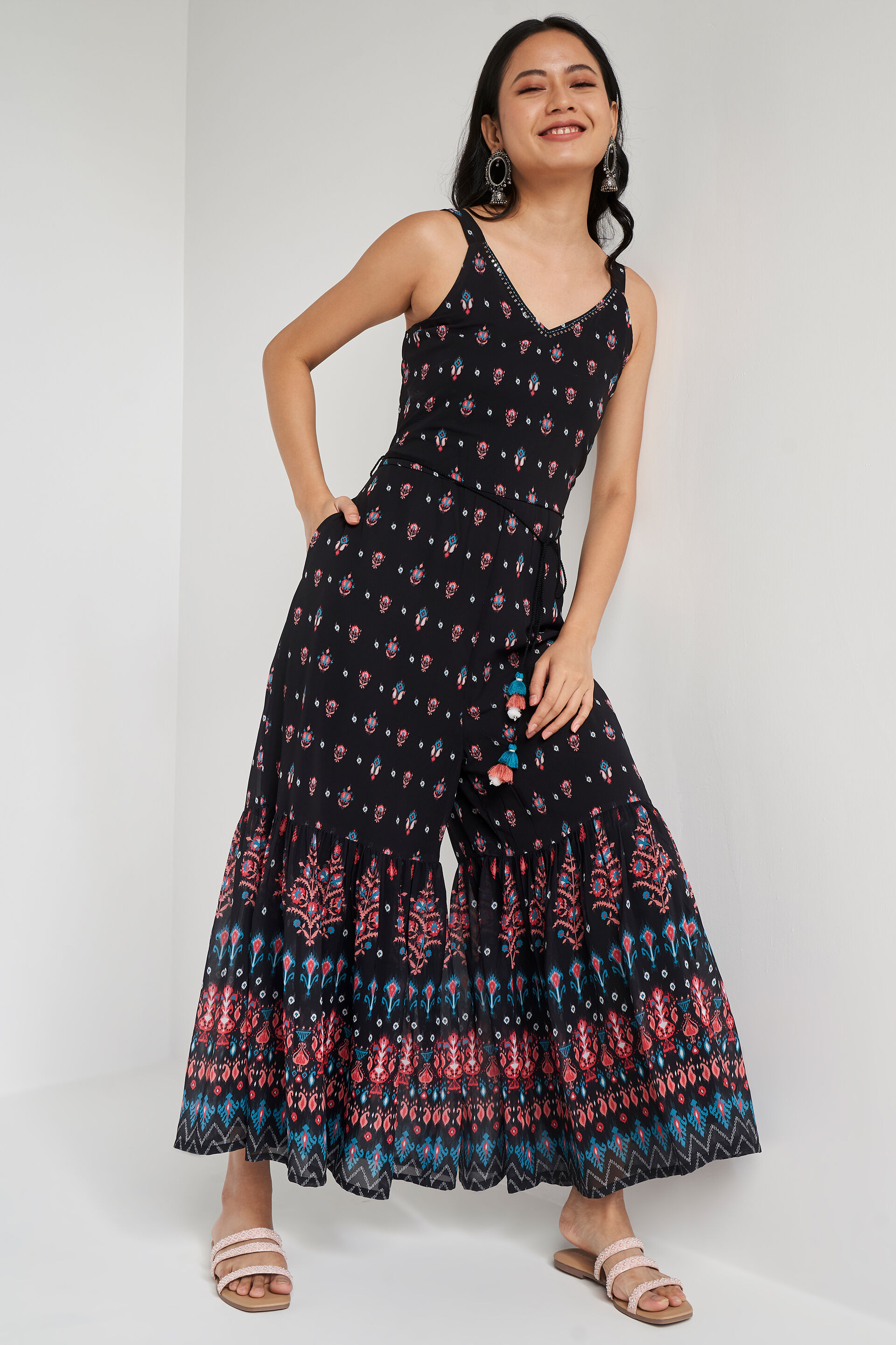 Global desi store dhoti jumpsuit