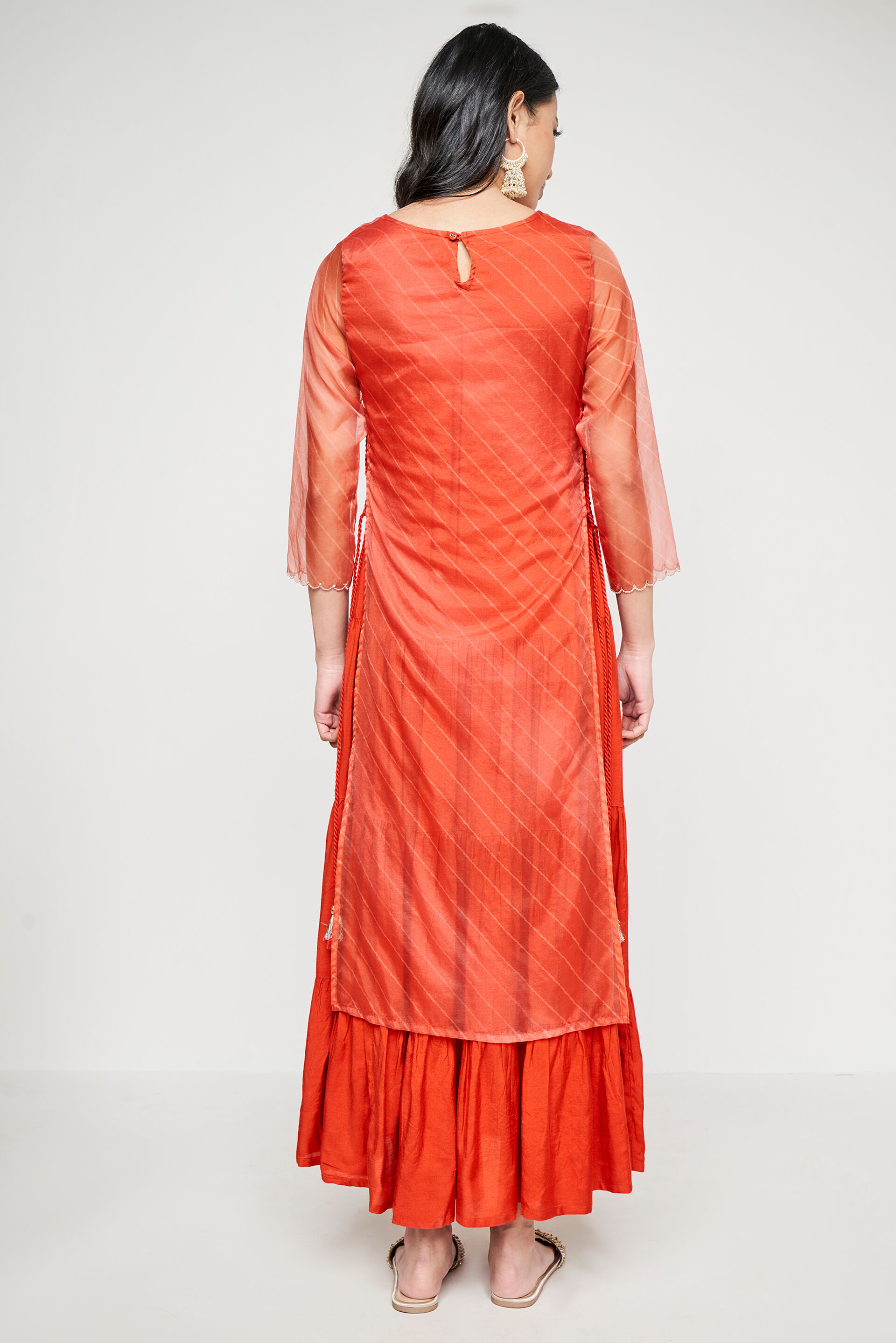 Global desi shop red dress