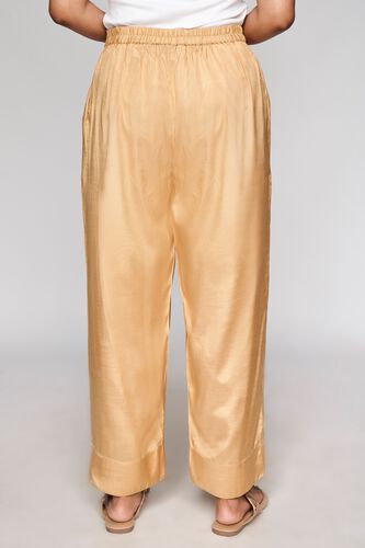 3 - Beige Solid Tapered Bottom, image 3