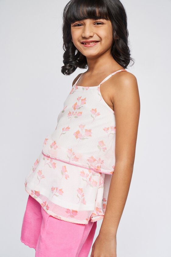 1 - Light Pink Lace Floral Top, image 1