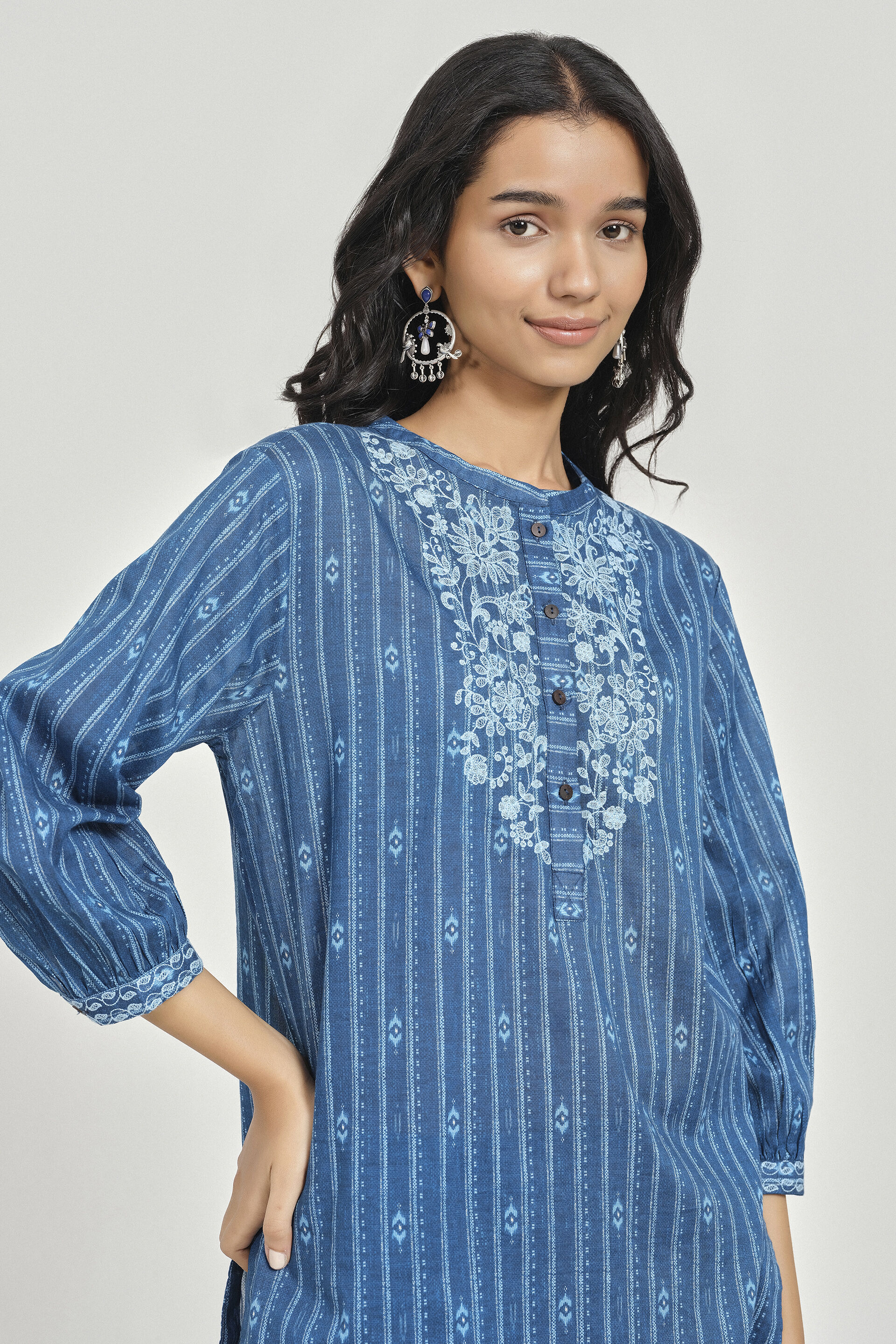 Aarna Indigo Co-ord Set, Indigo, image 4