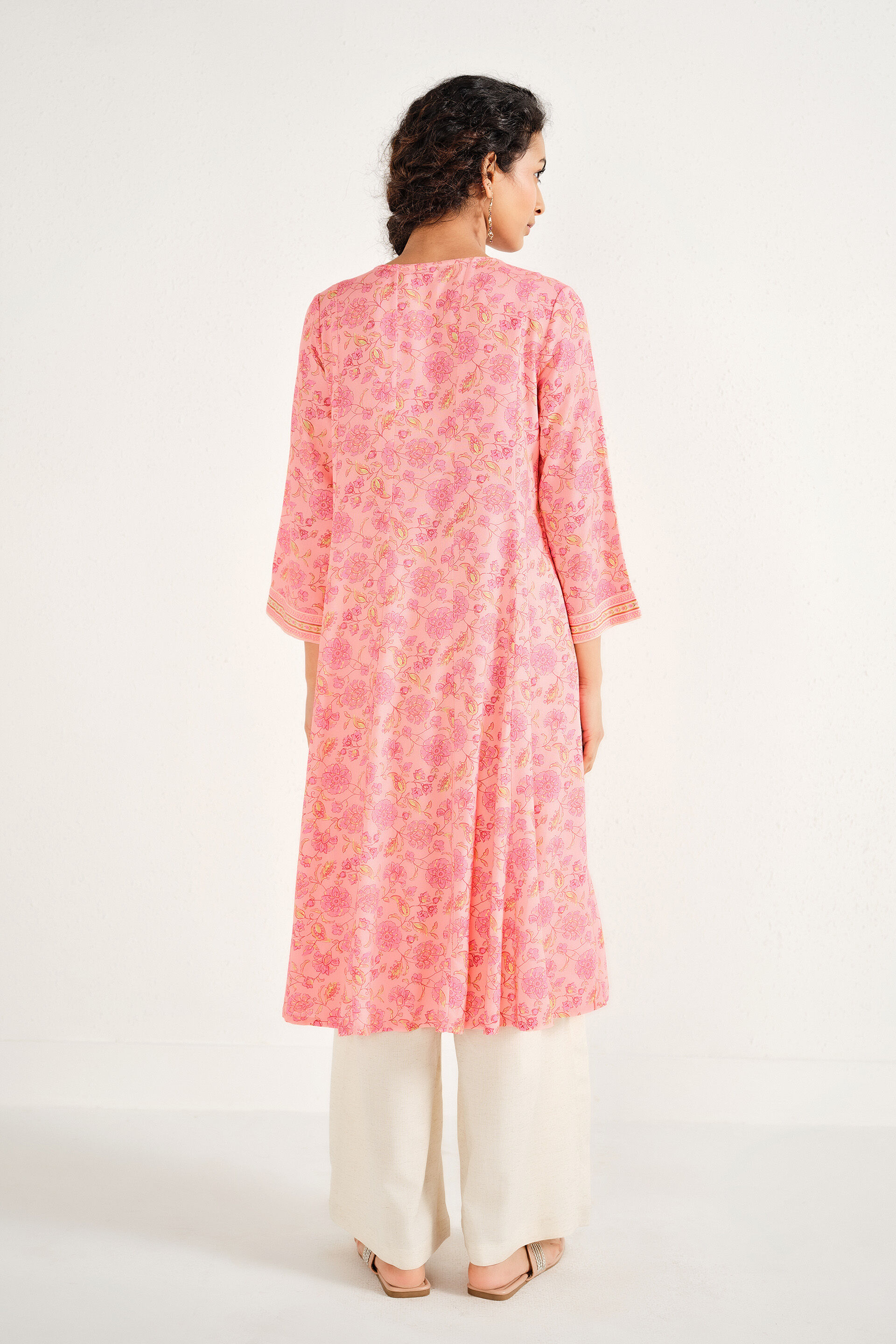 Gulabi Kurta, Pink, image 6