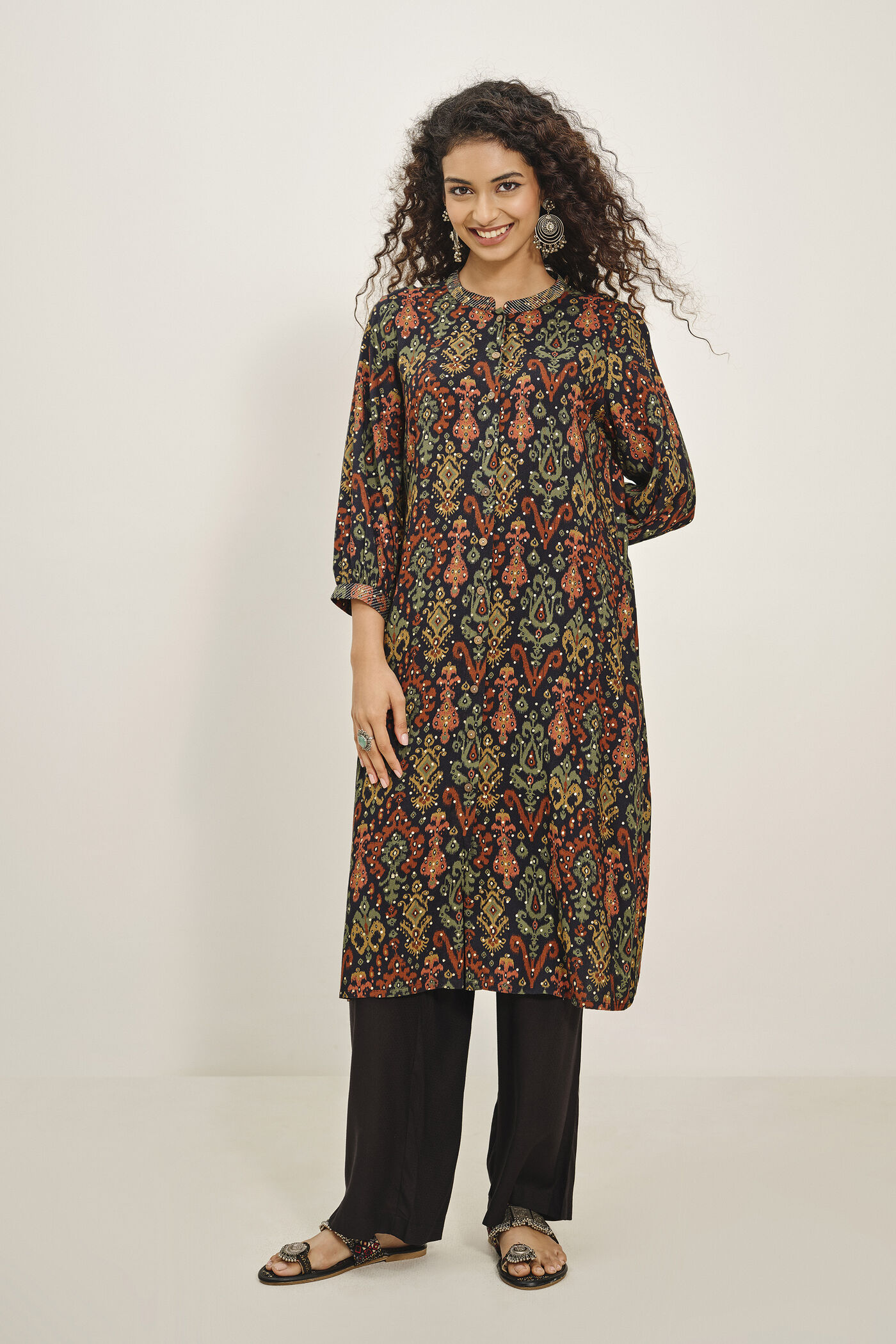 Black Kamaal Kurta
