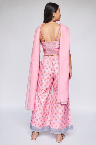 4 - Pink Floral Fit & Flare Suit, image 5