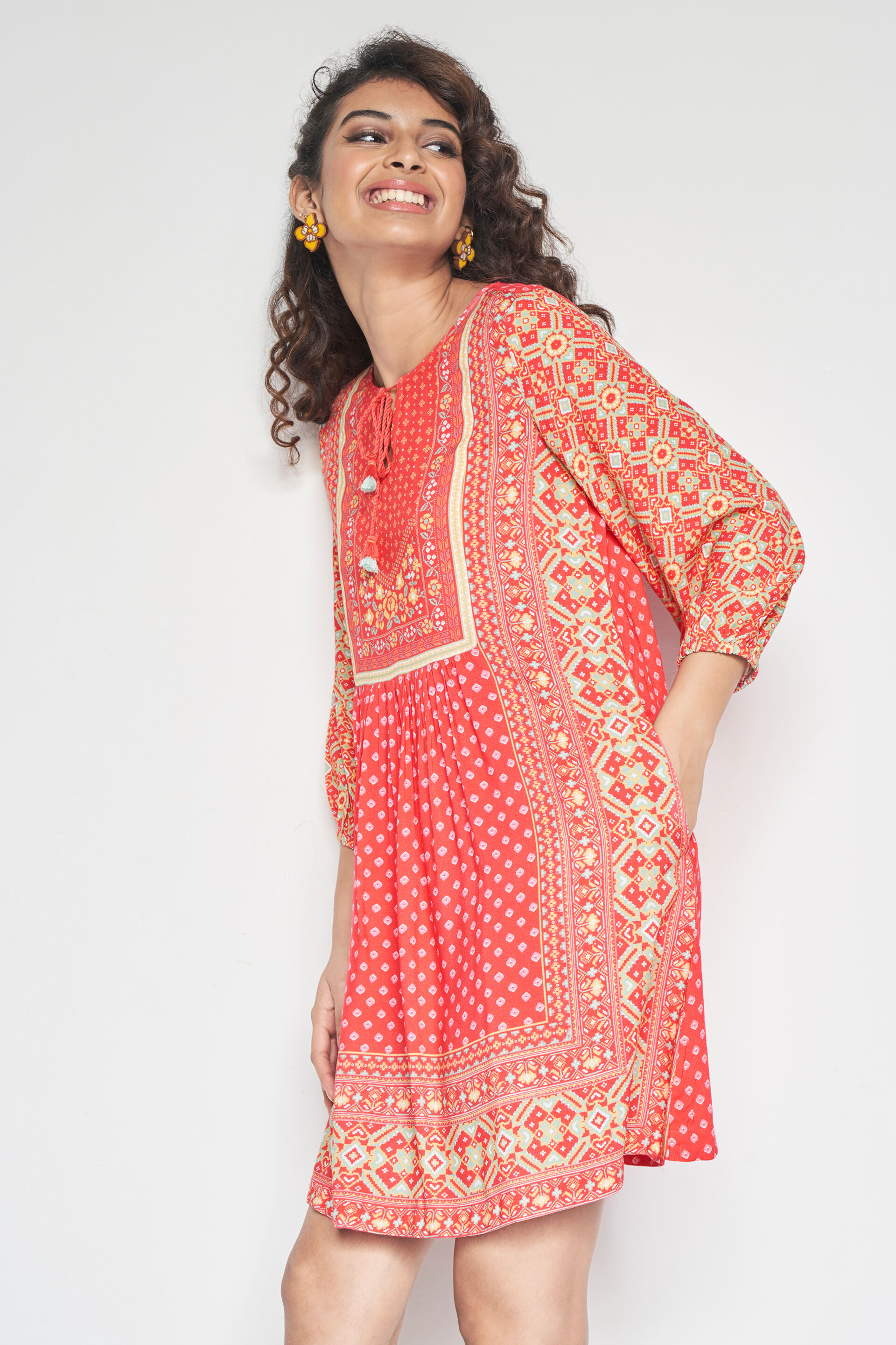 Happy Go Lucky dress, Pink, image 6