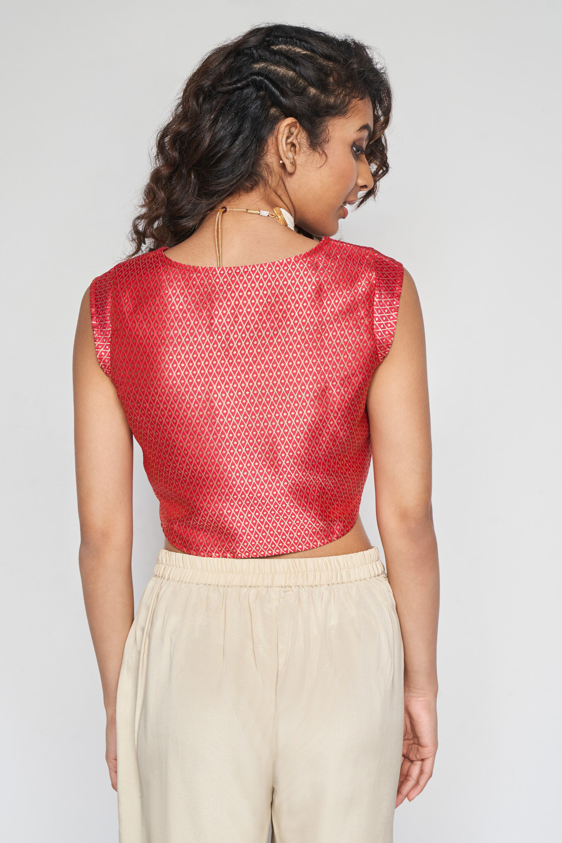 Laal Rang top, Red, image 7