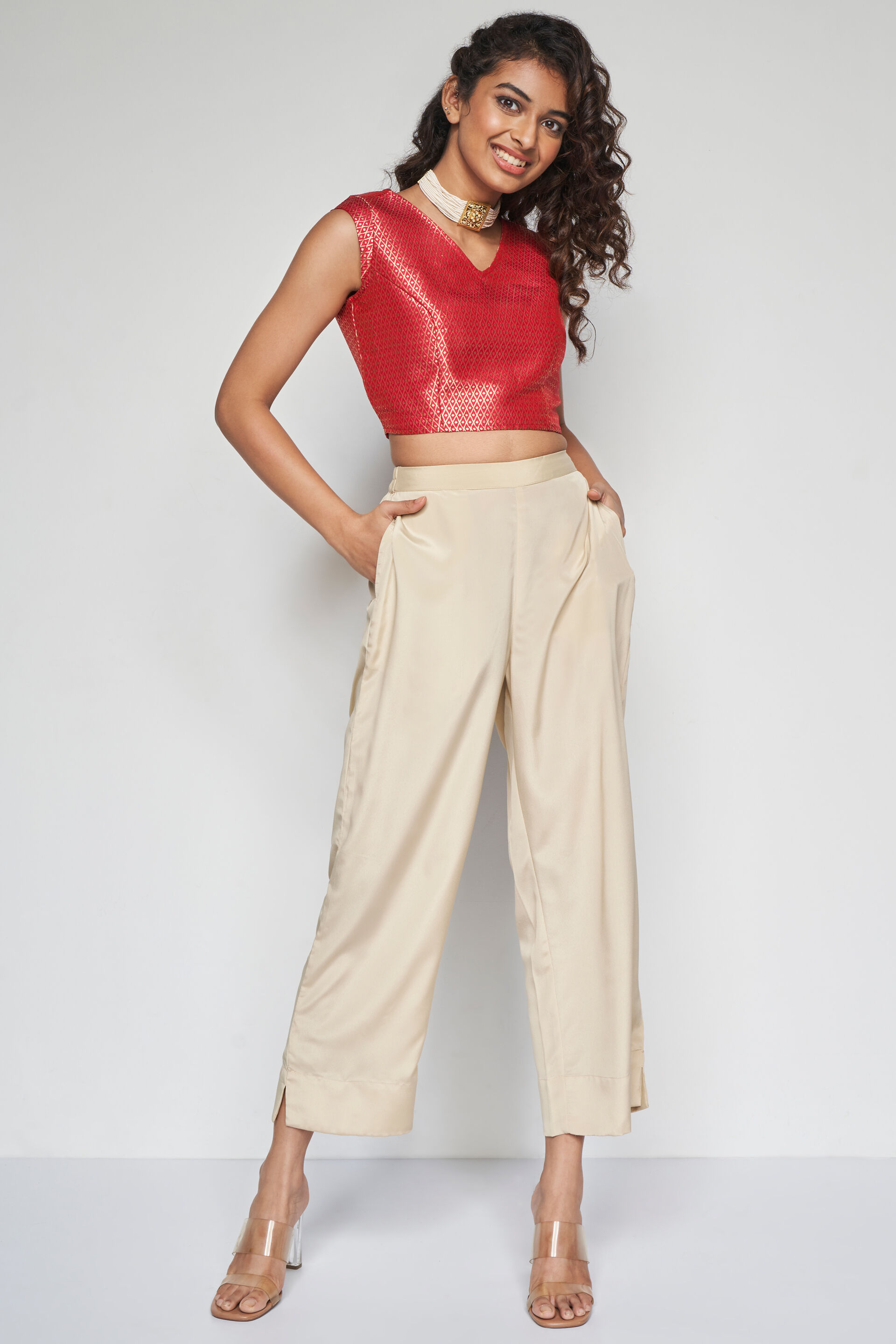 Laal Rang top, Red, image 5