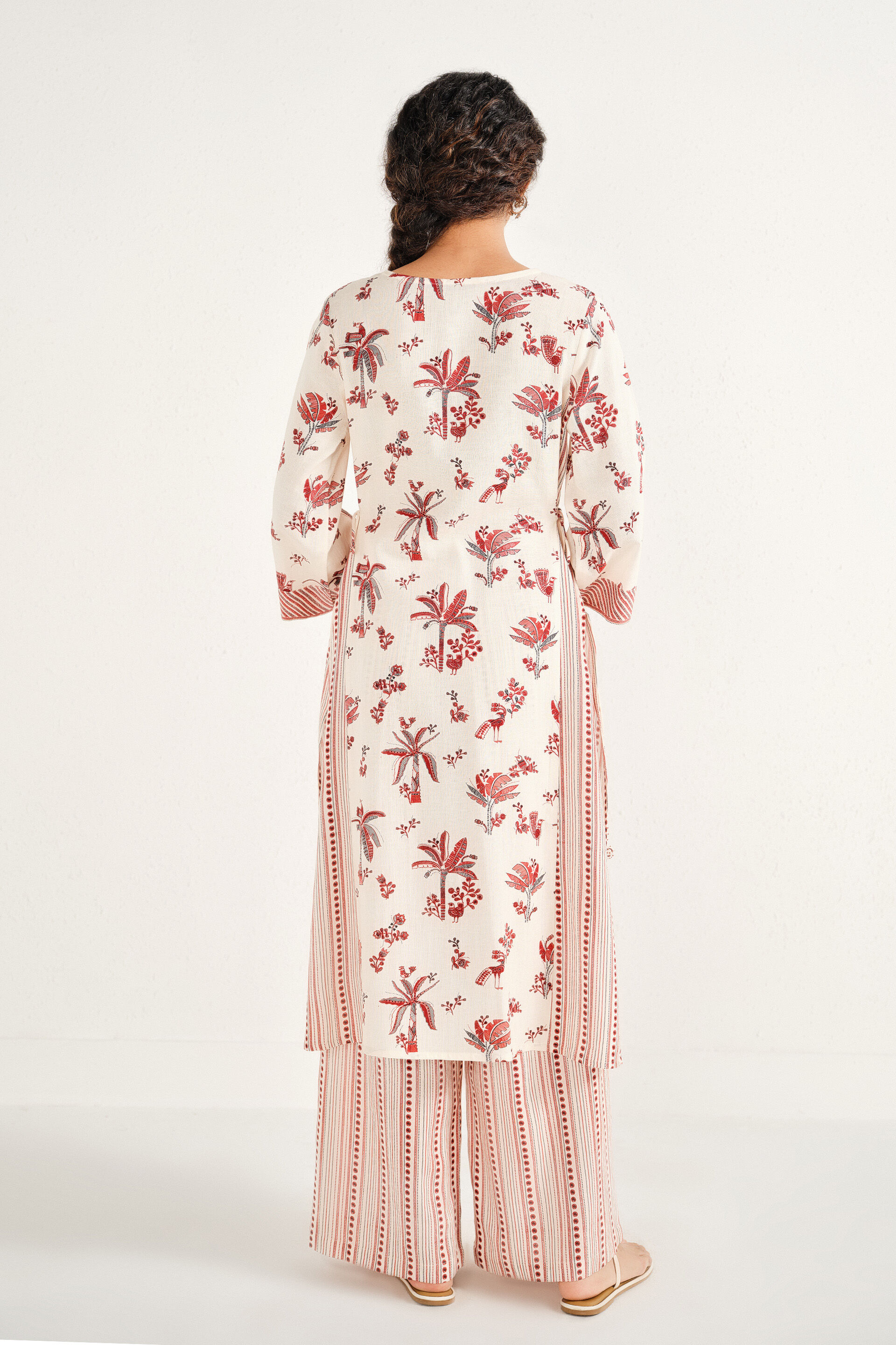 Niharika Natural Kurta Set, Natural, image 6