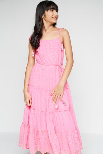 Pink Maxi Dress, Pink, image 4