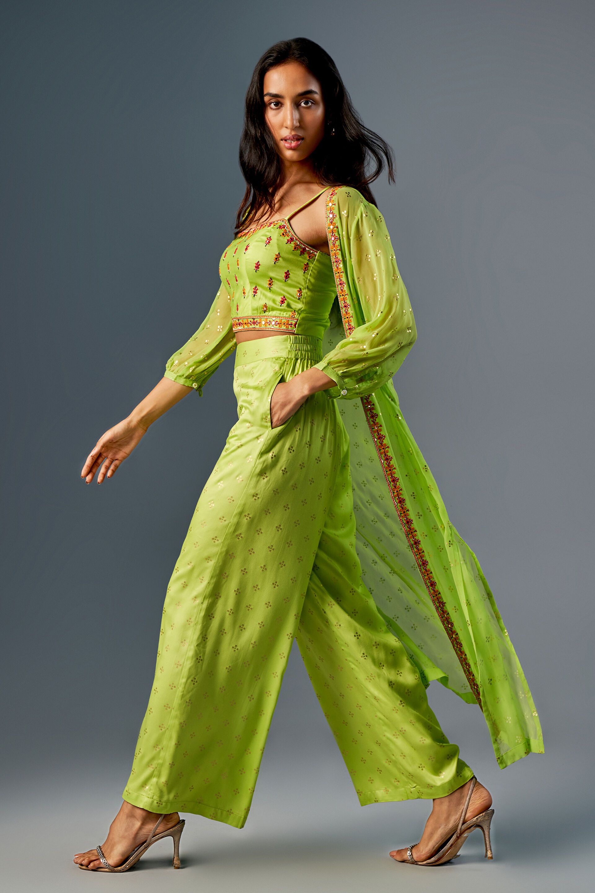 The Lime Goddess Co-Ord, Lime, image 3