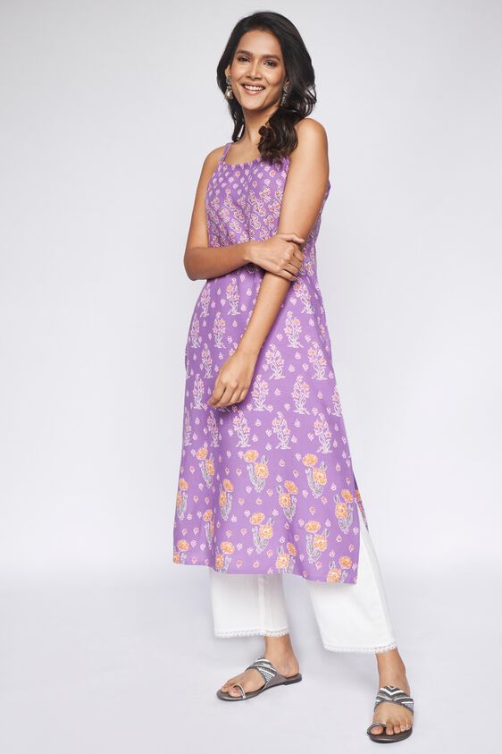 4 - Lilac Bohemian Kurta, image 4
