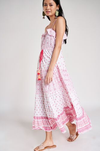 5 - Pink Floral Printed Dress, image 5