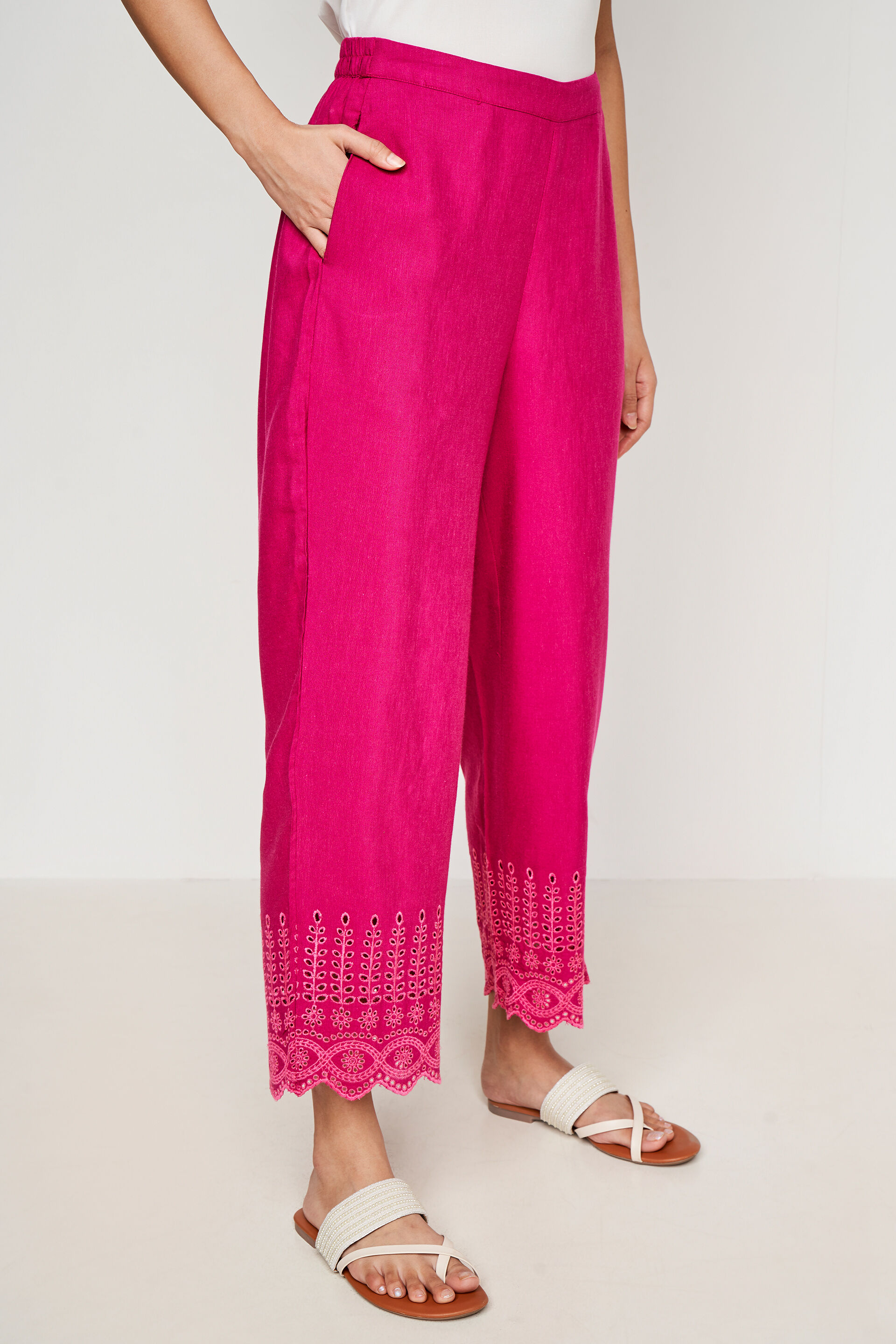 Hakoba palazzo pants online new arrivals