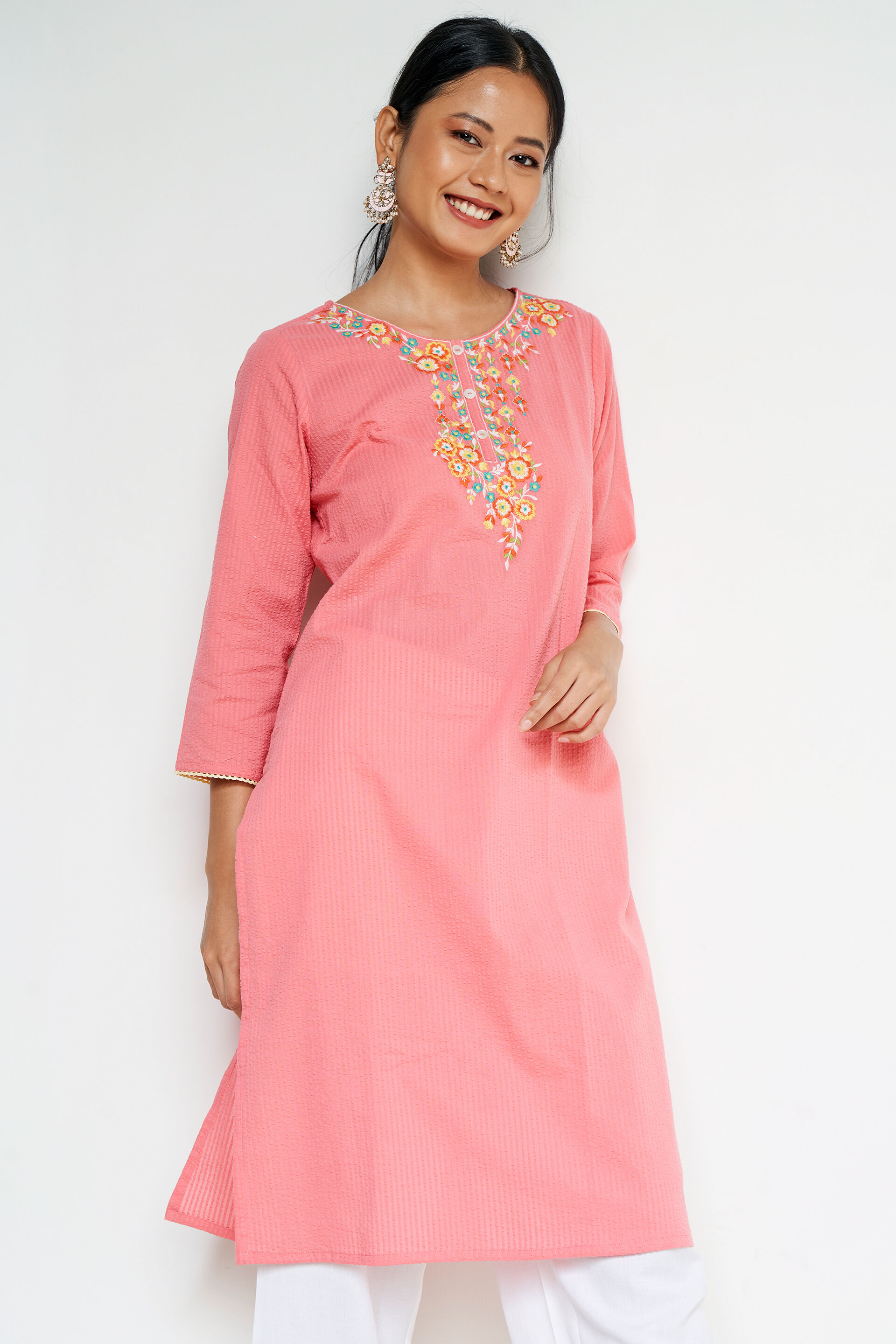 Global desi deals long kurtis