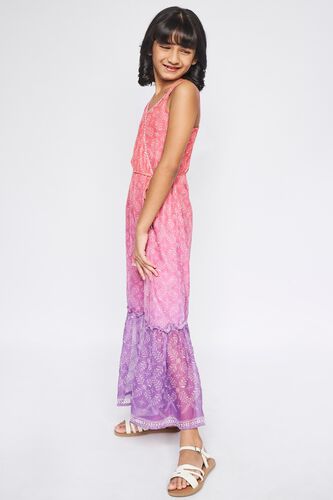 2 - Multi Color Embroidered Floral Jump Suit, image 2