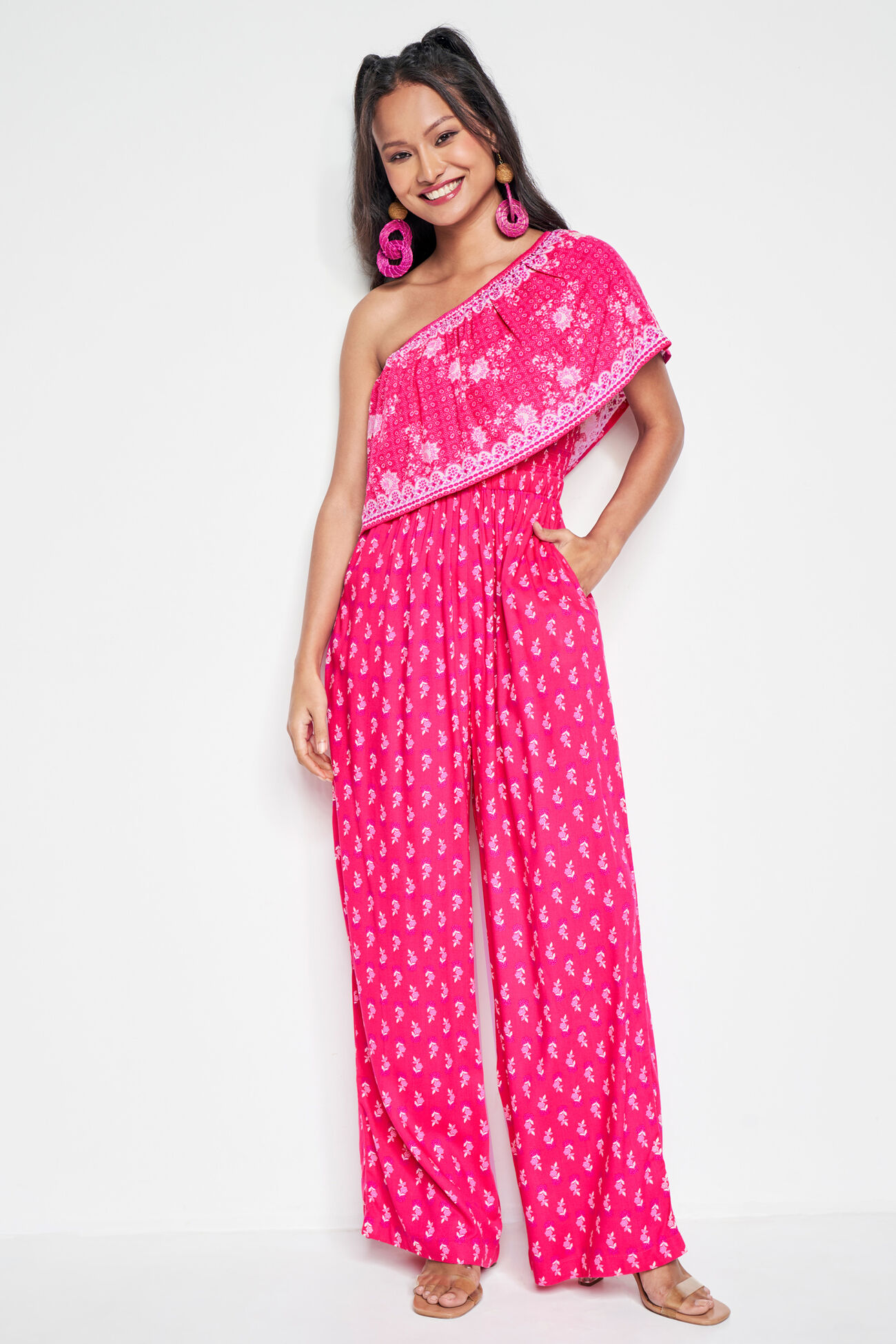 Fusion Fuchsia Jumpsuit, Pink, image 1
