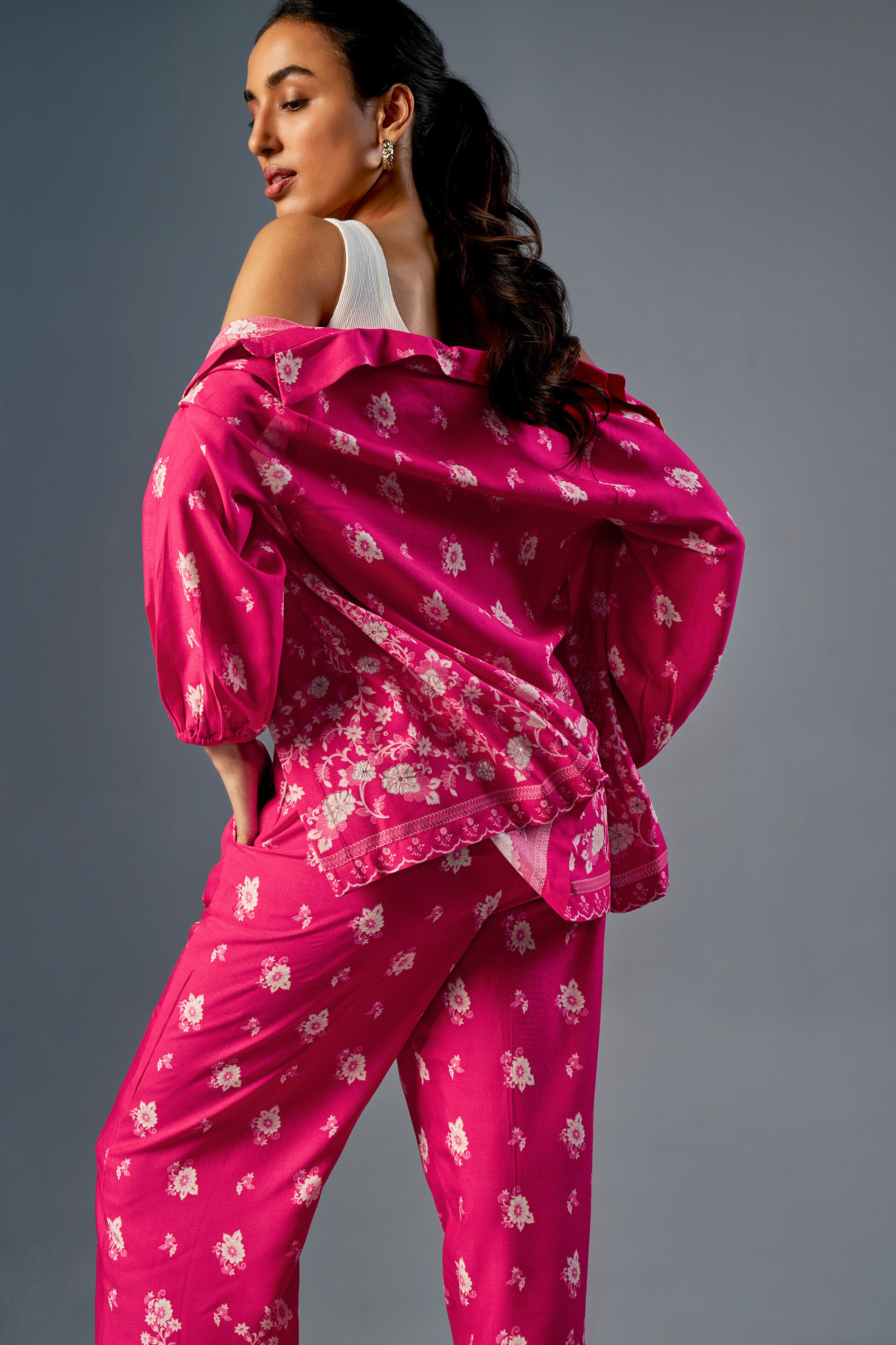 Pretty In Pink Co-Ord Set, Pink, image 5