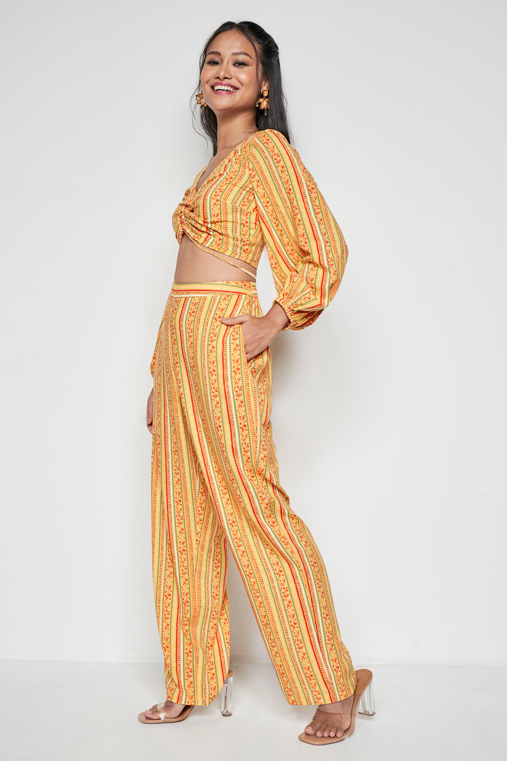 Loved By The Sun Co-ords Set, Mustard, image 4