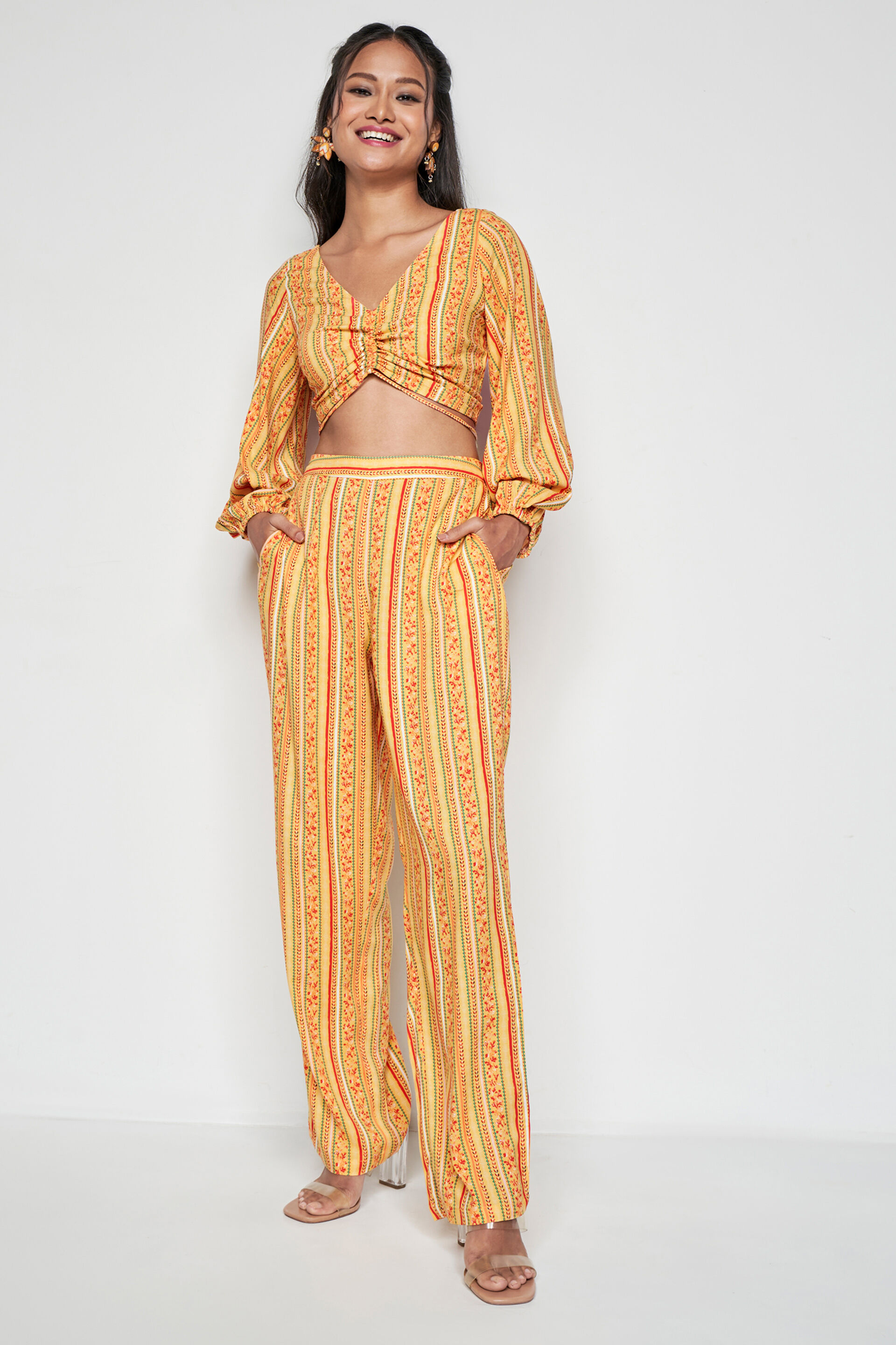 Loved By The Sun Co-ords Set, Mustard, image 2