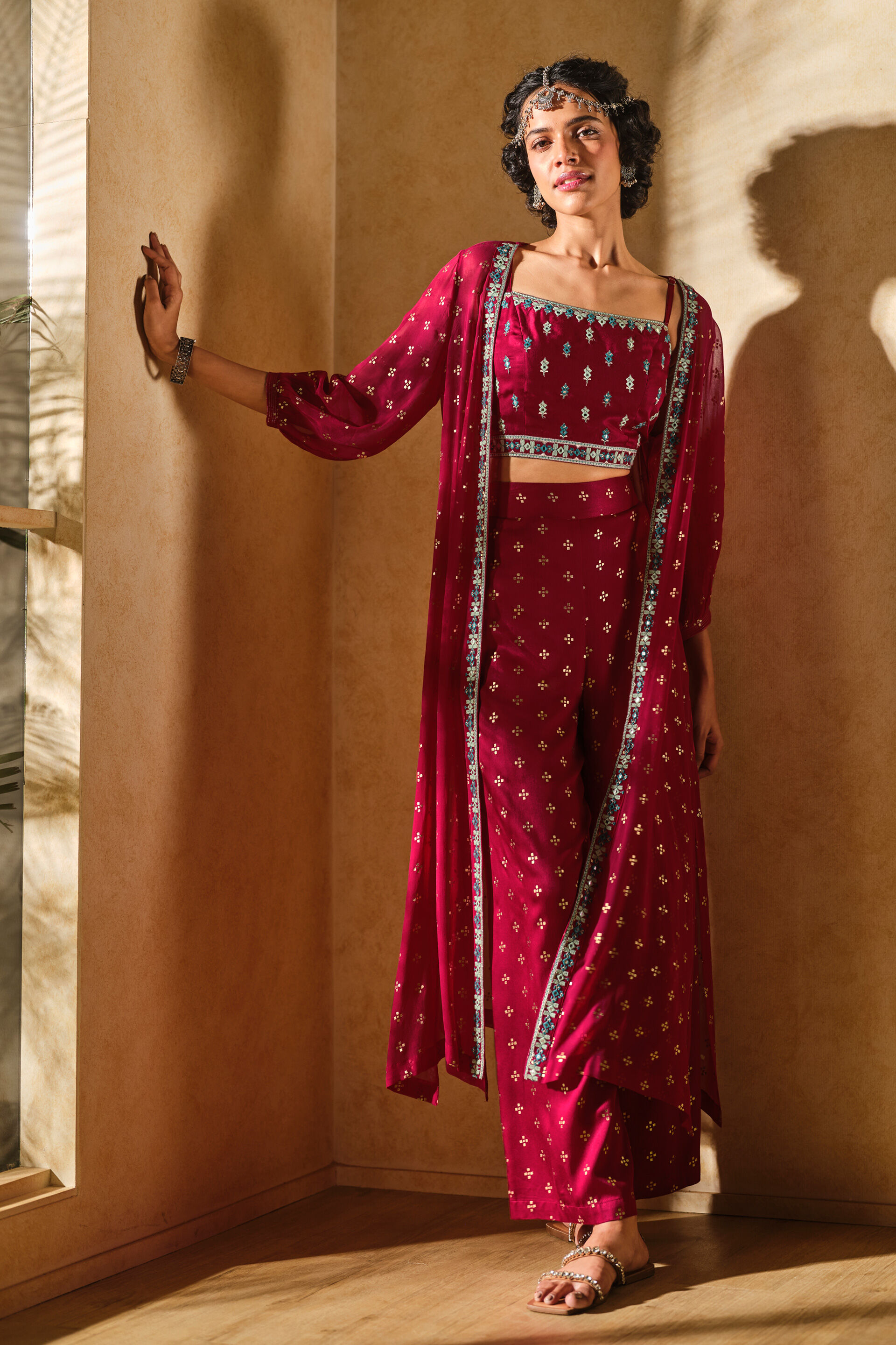 The Red Goddess Co-Ord, Red, image 4