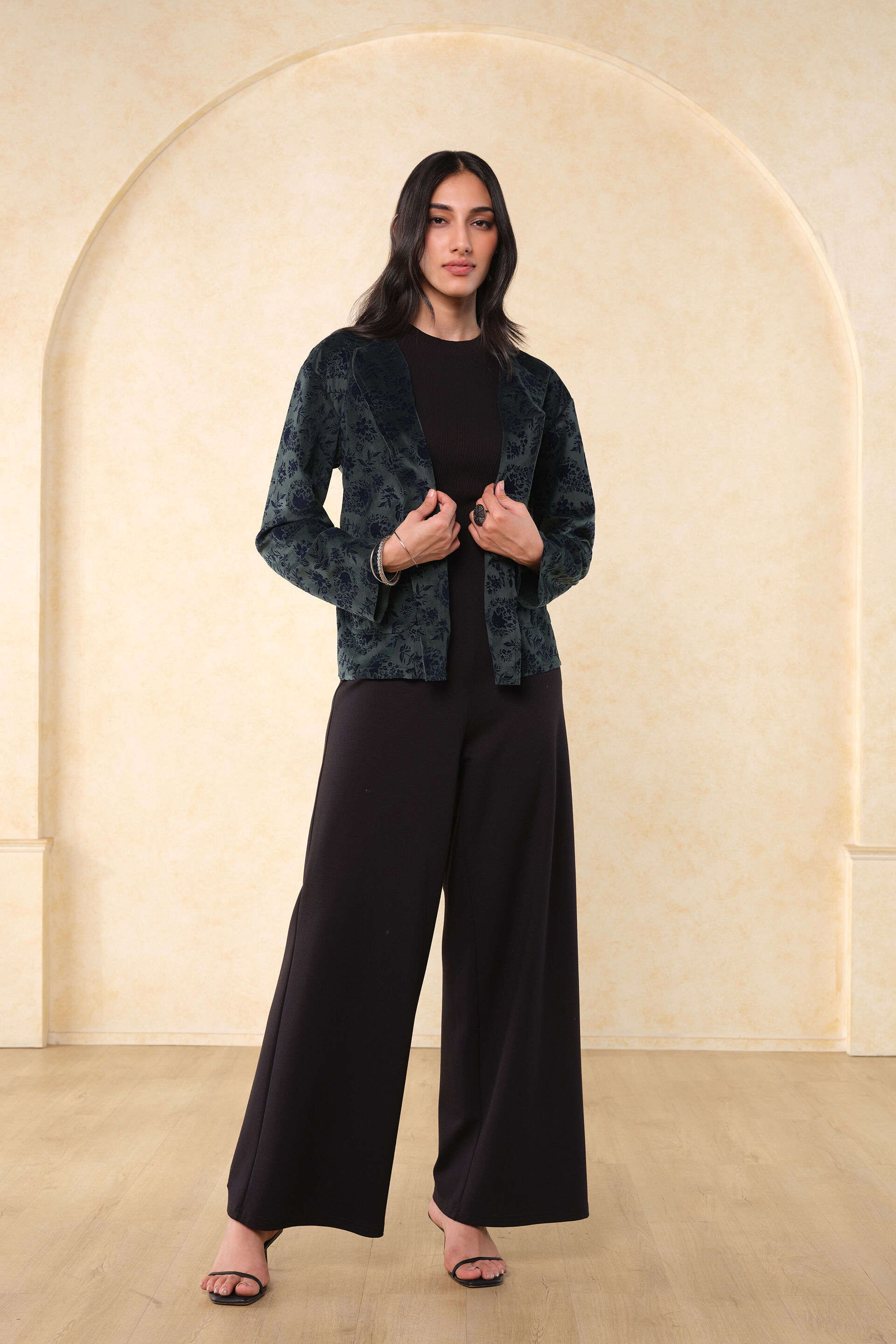 Guldasta Jacket, Green, image 2