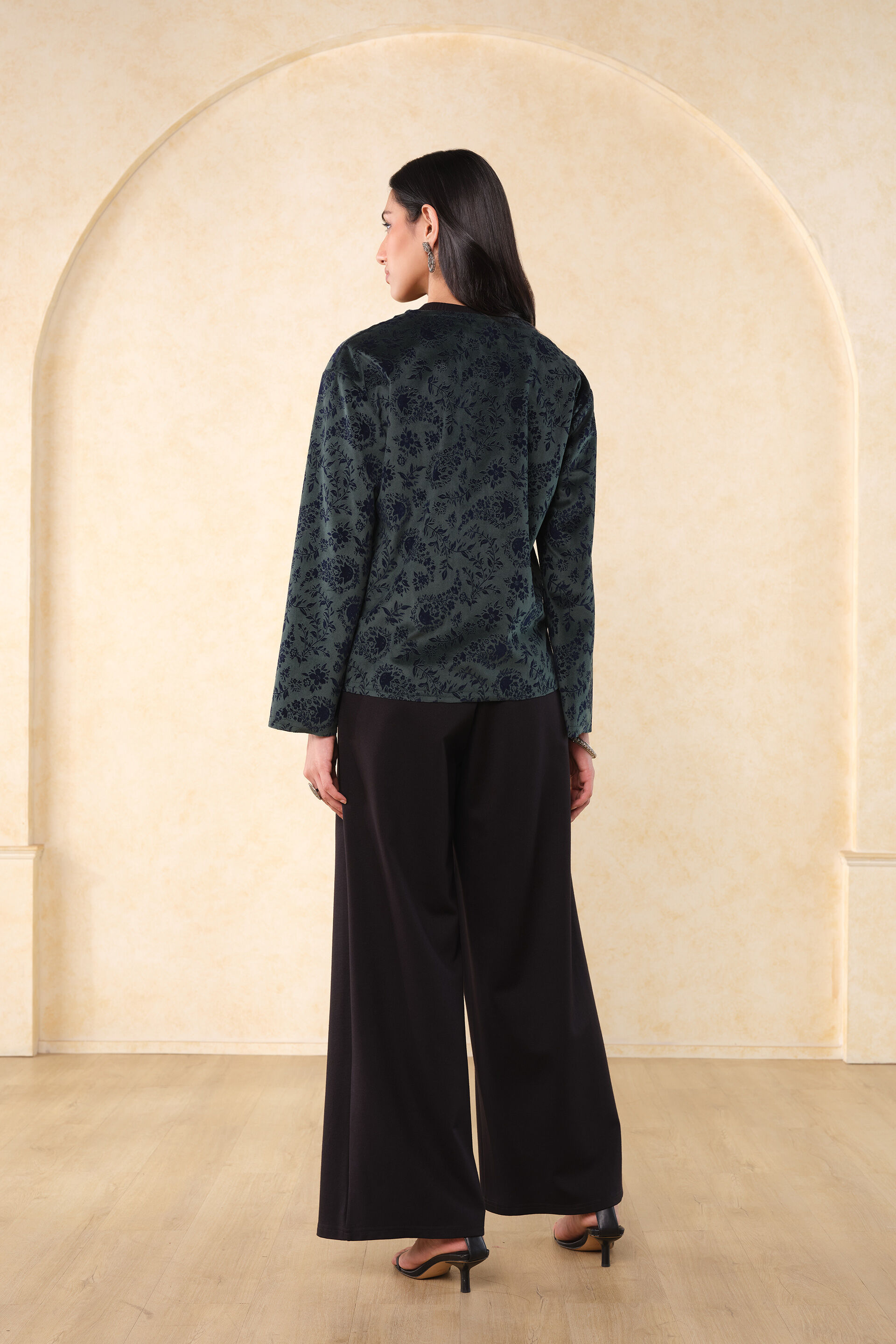 Guldasta Jacket, Green, image 4