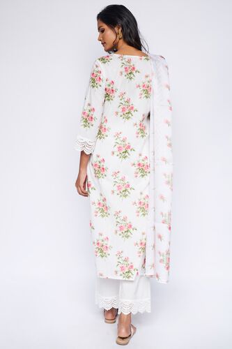 Off White Floral Suit Set, Off White, image 5