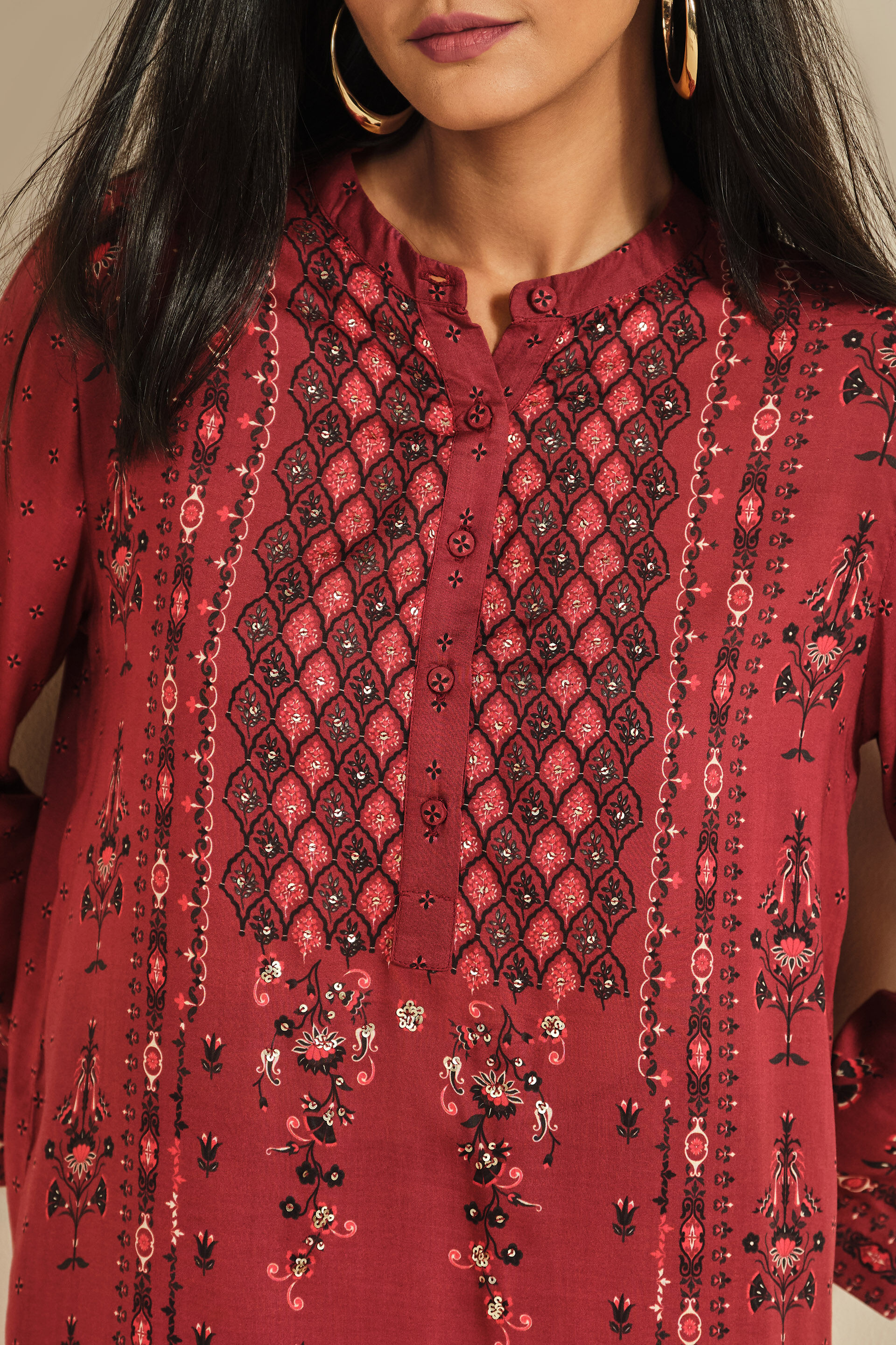 Marsala Muse Rust Co-ord Set, Rust, image 6