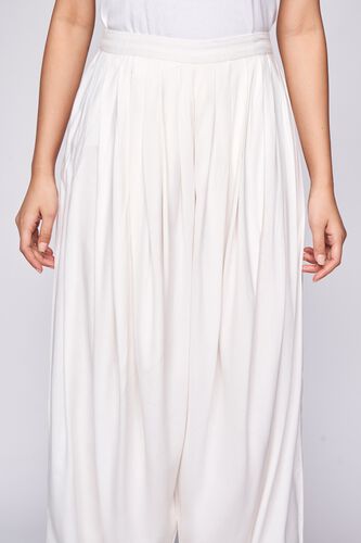 5 - White Solid Tapered Bottom, image 5