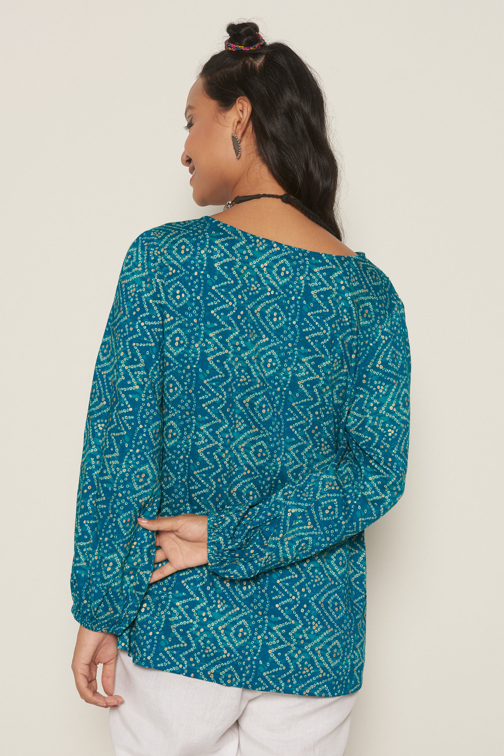 Connecting Dots Straight Top, Teal, image 7