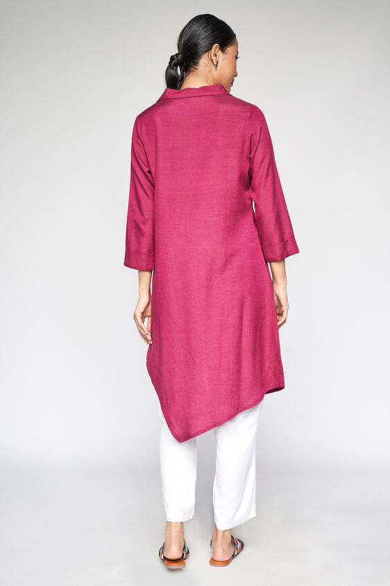Asymmetric Tunic, Purple, image 5