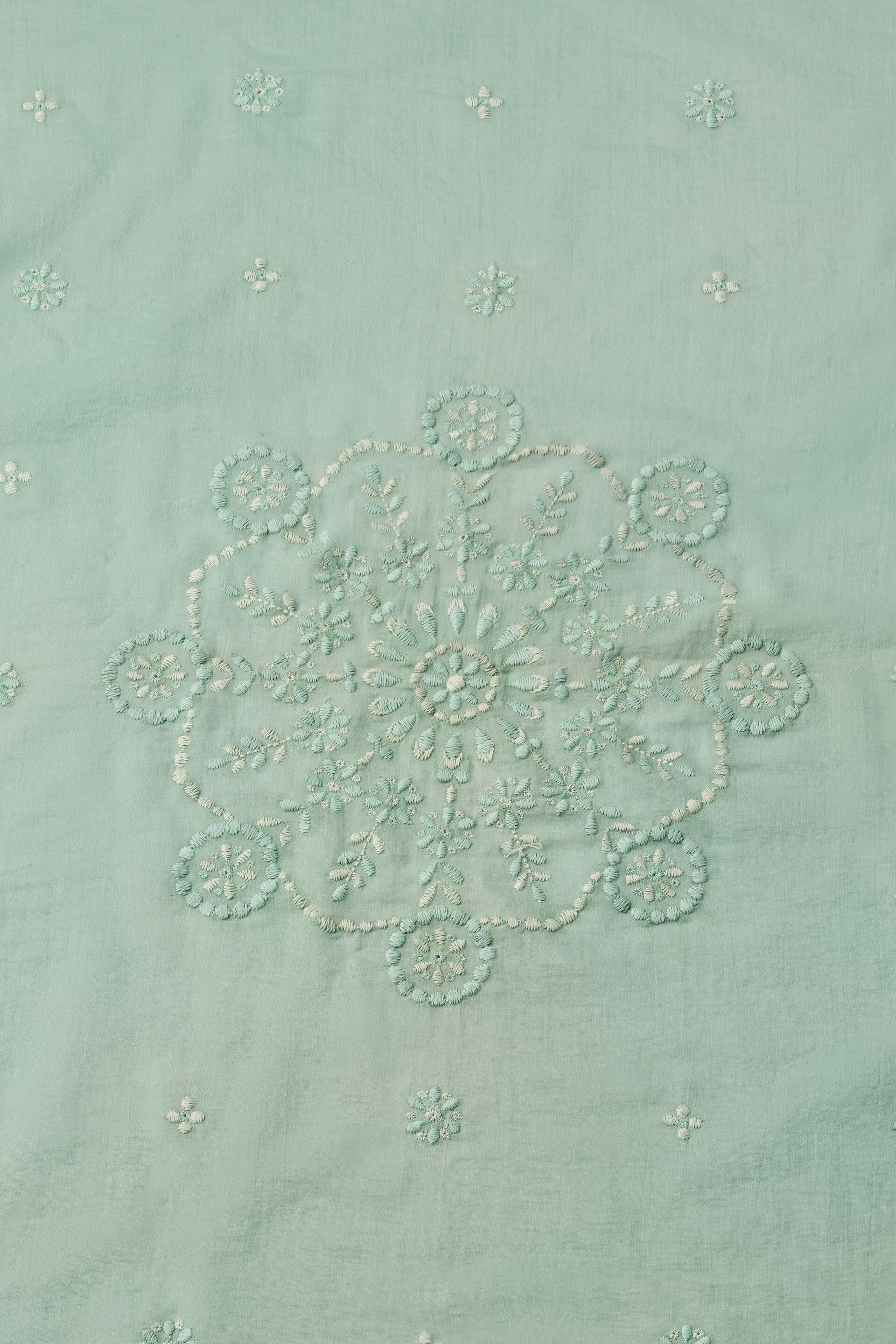 Embroidered Sage Stole, , image 3