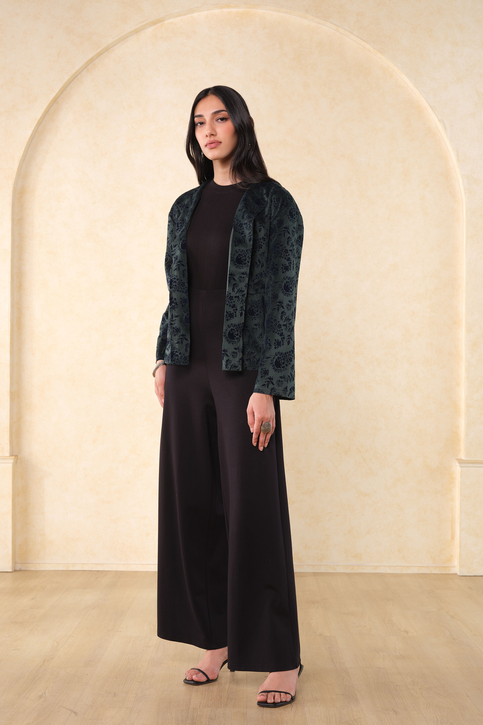 Guldasta Jacket, Green, image 3