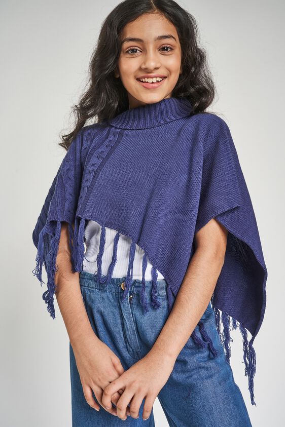 6 - Navy Cape Jacket, image 6
