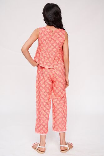4 - Coral Floral Printed Fit And Flare Suit, image 4