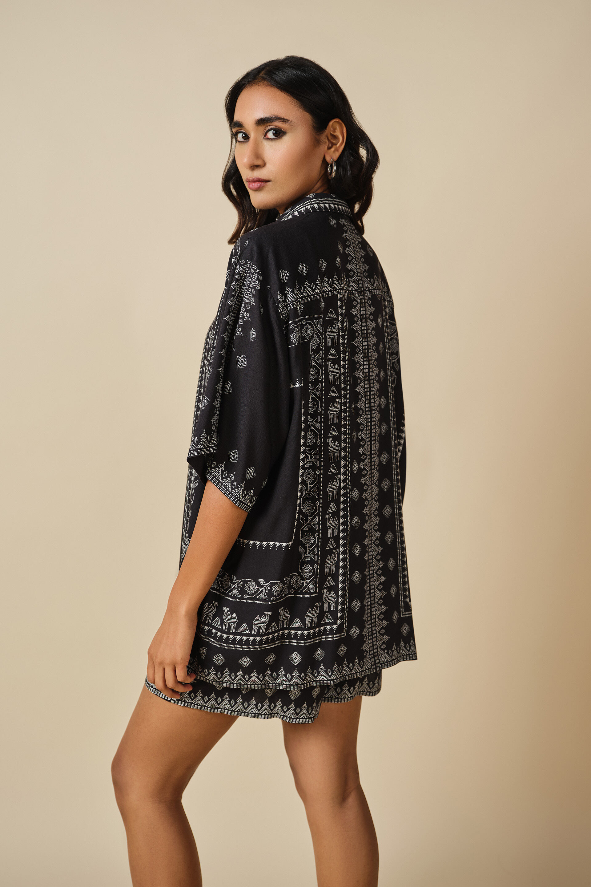 Nazraana Co-ord, Black, image 6