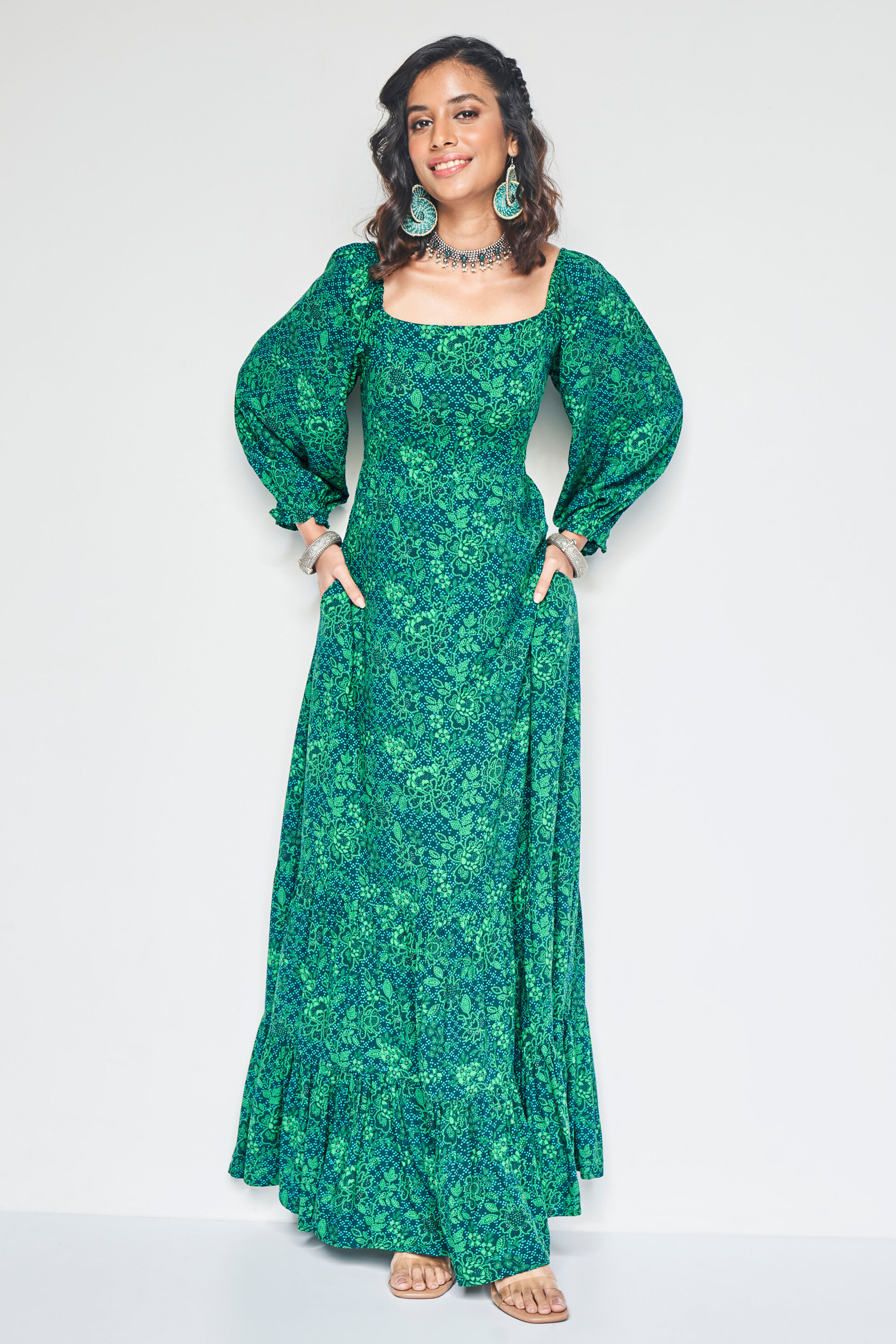 Global desi maxi dresses online sales
